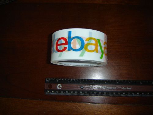 eBay Branded Packaging Tape - 1 Roll (2 &#034; x  75 yards) promote your business