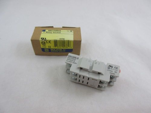 *NEW* SQUARE D 8501NR42 SERIES B RELAY SOCKET *60 DAY WARRANTY*(TR)