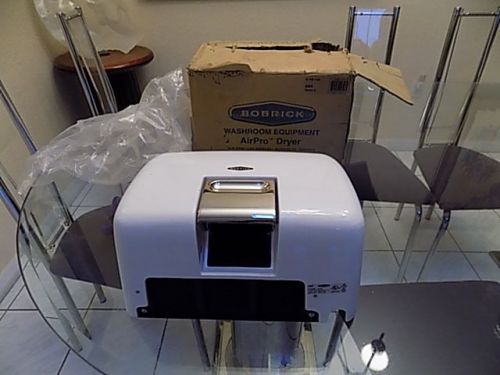 NEW Bobrick B709 B-709 49E AirPro Automatic Hand Dryer 115 Volt. IN TORN BOX
