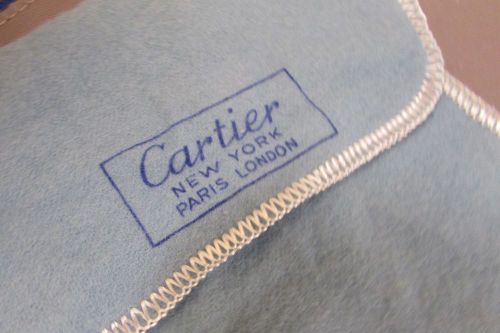 Vintage Cartier Velvet Jewelry Small Trinket Pouch Number 1