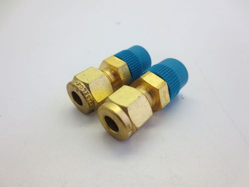 Brass swagelok tube fitting b-600-1-4 male, 1/4&#034; in. tube od x 1/4 in mnpt for sale