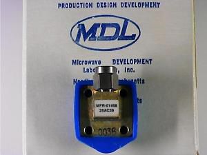 New in the box MDL 28AC39 WR-28 to SMA Male Transition.