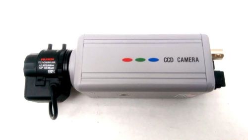 CCD Security Color CAMERA FUJINON 2.7x Zoom 1/3&#034; CS Mount 2.9-8mm Auto Iris Lens
