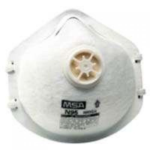MSA Safety Works 10087609 N95 Respirator with Exhalation Valve