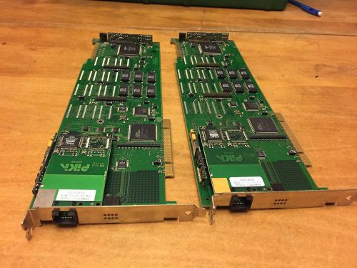 Lot of 2 Pika Primenet-MM PCI PIK-98-00732 1 span boards
