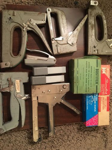 Vintage Staplers Swingline Parker And Bostitch And Staplers
