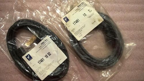 ME270  Lot of 2 Volex #1746110S2  10&#039; Special Use Power Supply Cord 16-3 Type SJ