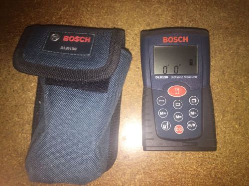 Bosch Laser Distance Measurer DLR130 works and looks great Fast free ship
