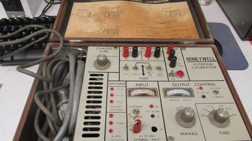 Honeywell vutronic antique calibrator Used BR