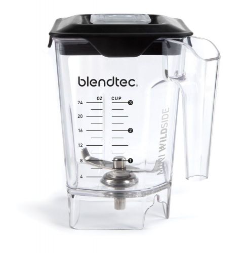 Blendtec Mini Wildside Jar Single Serve Professional Blender Jar BPA Free 46 oz.
