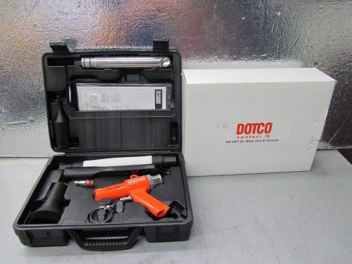 *** new dotco venturi vacuum blow gun kit vx-1kit with tools and case *** for sale