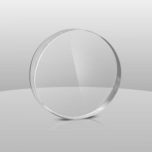 CLEAR ACRYLIC PLEXIGLASS 1/8&#034; PLASTIC SHEET CIRCLE DISC 8&#034; DIAMETER