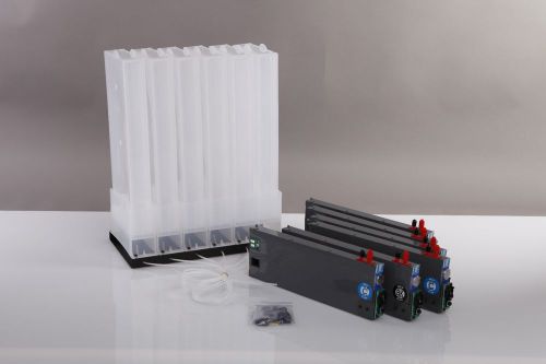 Inkpouch stand+pouch cartridge bulkink system1*cmyklclm + mimaki permanent chip for sale