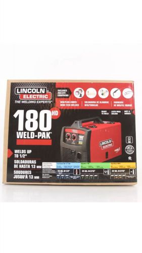 NEW LINCOLN ELECTRIC 180 HD WELD PAK WIRE FEED WELDER