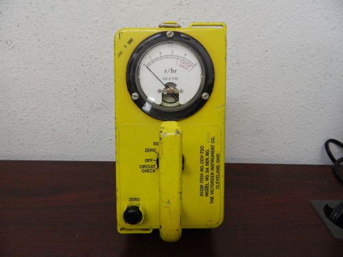 Vintage OCDM Victoreen Instrument CO. Radiation Detector // CDV-720 // 3A