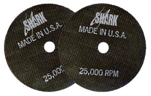 Shark welding 27-10 shark 3-inch by 1/16-inch by 1/4-inch cut-off wheel, 10-pack for sale