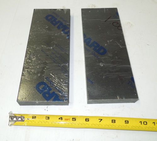 1&#034; Black KING StarBoard HDPE lot of 2 pieces