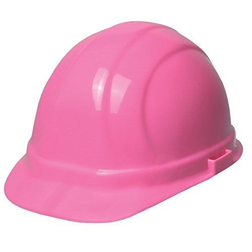 Erb 19989 omega ii cap style hard hat with mega ratchet, flourescent pink for sale