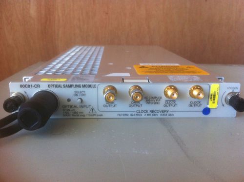 Tektronix - 80c01-cr 20ghz optical  with option for sale