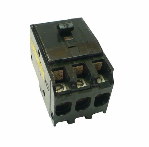 Square d qob370vh 70 amp 240 vac circuit breaker (c2) for sale