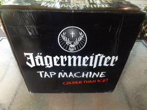 NEW IN BOX JAGERMEISTER Jemus 3 Bottle Tap Machine Ice Cold Shots Bar Man Cave