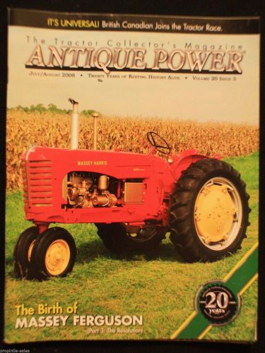 Antique Power Magazine - 2008 July/August ~ Combine and SAVE!