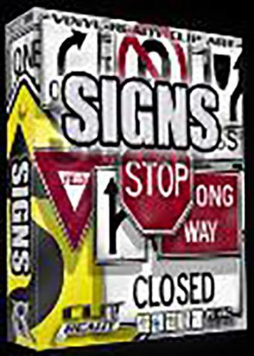 Sign vector clip art for signs vinyl cutter plotter software eps cut ready art for sale