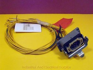Morrell H10-MR-16W-003 Cable OHJ 10 PIN in Harting Connector 3&#039; Long USED