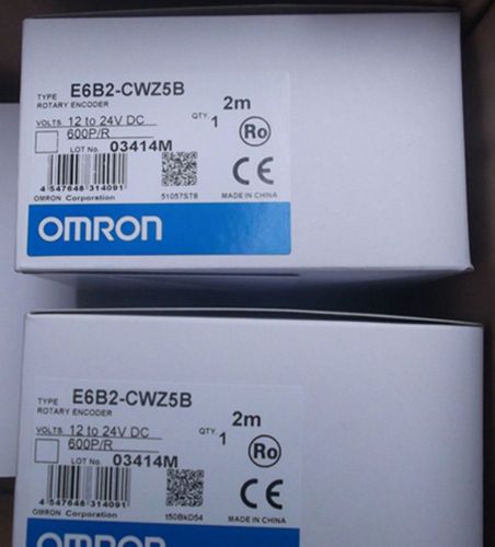 1PC OMRON  rotary encoder E6B2-CWZ5B  600P/R 12-24V DC 2m  NEW In Box