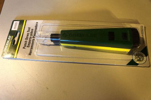 Greenlee  46020  Punch down Tool no Blade MADE IN USA NEW