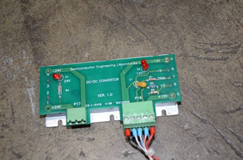 Semiconductor Engineering Labs DC/DC DC to DC Converter 24 12 Volts E123549
