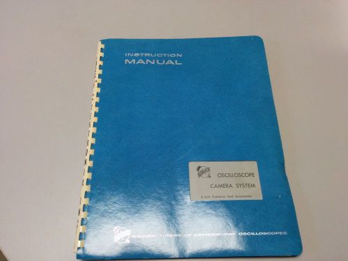 Tektronix 5&#034; Camera &amp; Access.Oscilloscope Camera System Instruction Manual