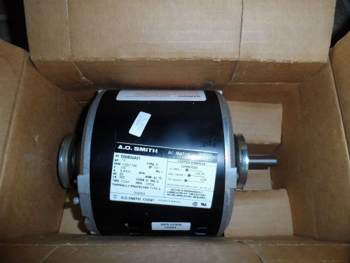 A.O. SMITH #S56B04A01 1/2HP 1725RPM 115v 60HZ SINGLE PHASE AC MOTOR