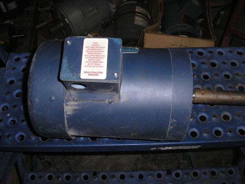 LESSON ELECTRIC C6111FC10C 3/4 HP 1140/950 RPM ELECTRIC MOTOR,USED