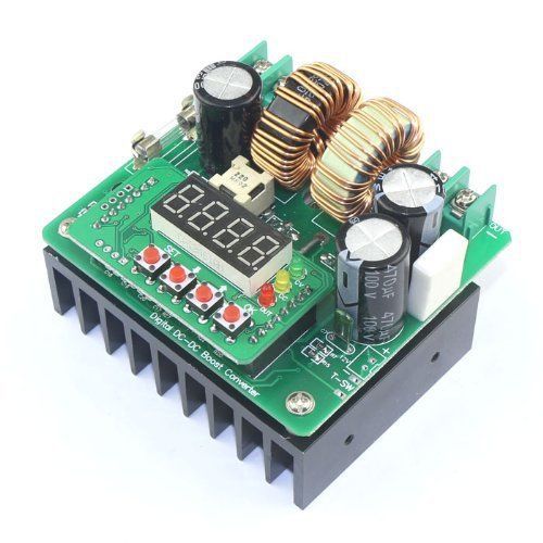 6-40v to 8-80v dc boost converter regulator const current/voltage charger 400 gd for sale