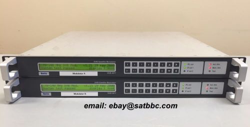 Newtec DVB 2077 DVB Satellite Modulator 70-140 MHz Ttype NTC/2077/Fx