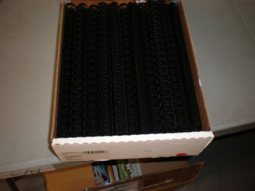100 -Ibico Black Plastic 5/8&#034; Binding Combs