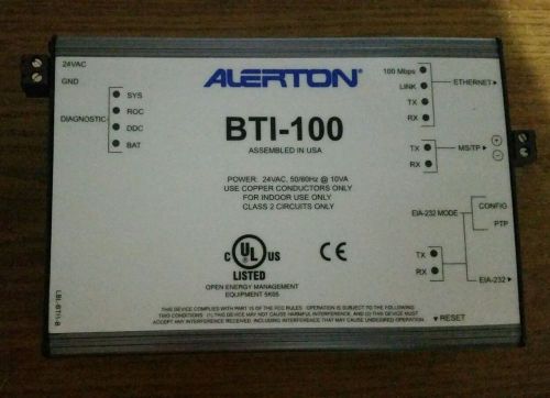 Alerton BTI-100 bactalk integrator