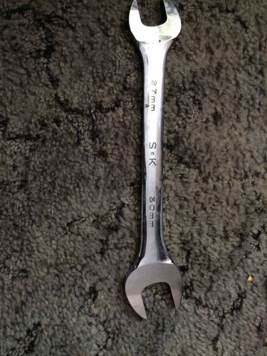 27 mm x 30 mm  Double Open End Wrench metric USA SK 86527