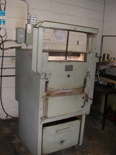 Electra products heat treating furnace/draw oven for sale