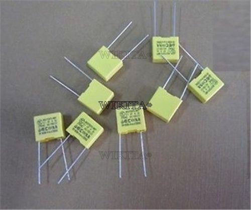 10pcs 5value x2 polyproplene safety capacitor ac 275v 0.01,0.022,0.1,0.22,0.68uf