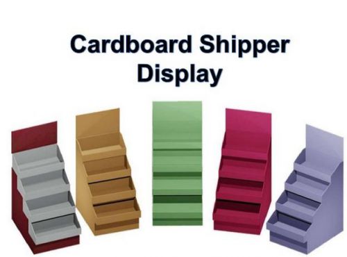Shipper Display Racks ,Printed With Logo &amp; Brand ,Customized Dimension &amp; print