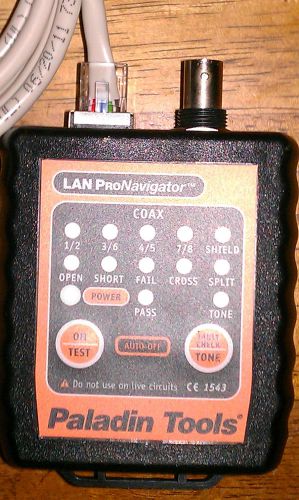 Paladin Tools CE1543 LAN ProNavigator Tester