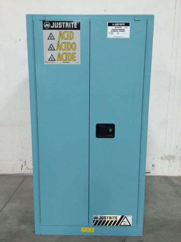 Justrite Sure-Grip EX 60 Gal Acid and Corrosives Storage Cabinet 896022