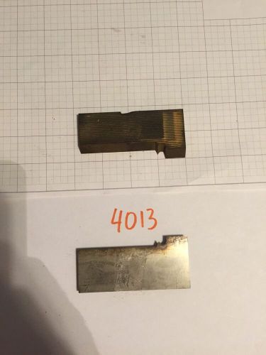 Lot 4013 Casing Moulding Weinig / WKW Corrugated Knives Shaper Moulder