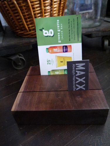 MAXXI Accesories - FYR: Brand stationary holder (reclaimed wood)