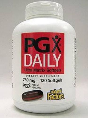 NEW Natural Factors PGX Daily Ultra Matrix (California only)  120 Softgels