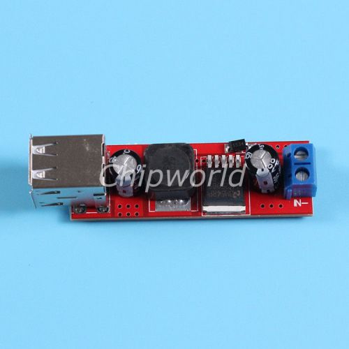 DC-DC Converter Step Down Power Module9V 12V 24V 36Vto5V Dual USB Output adapter