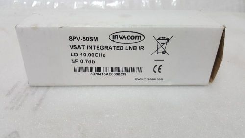 Invacom SPV-50SM VSAT Integrated LBN IR LO 10.0 GHz NF 0.7dB
