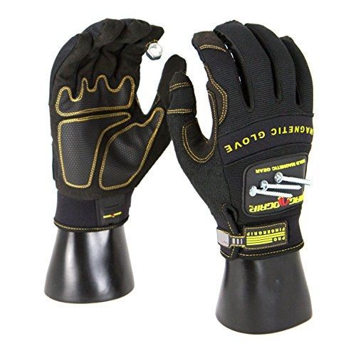 MagnoGrip 002-672 Pro FingerGrip Magnetic Glove with Touchscreen Technology, X